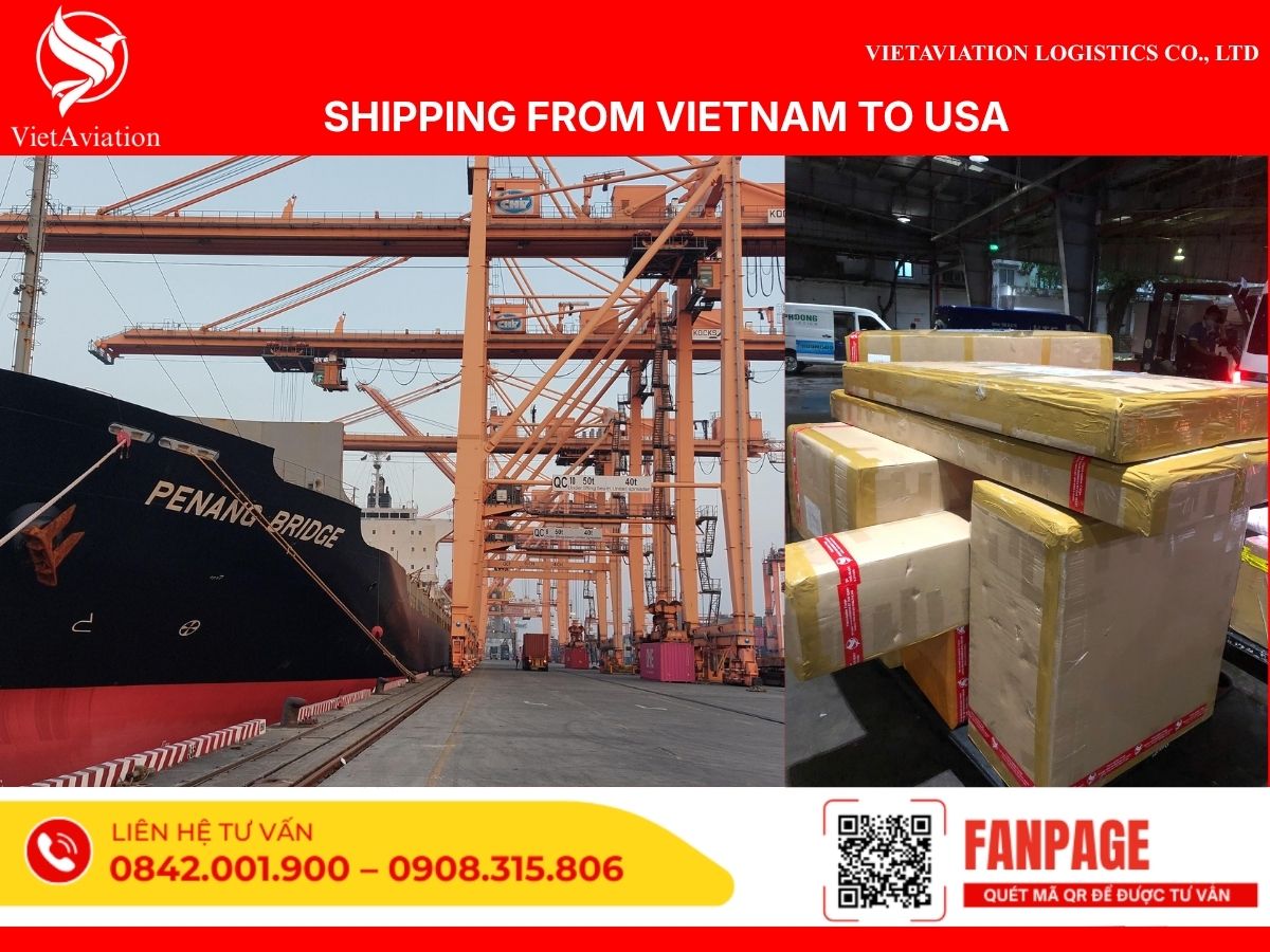 Shipping from Vietnam to USA