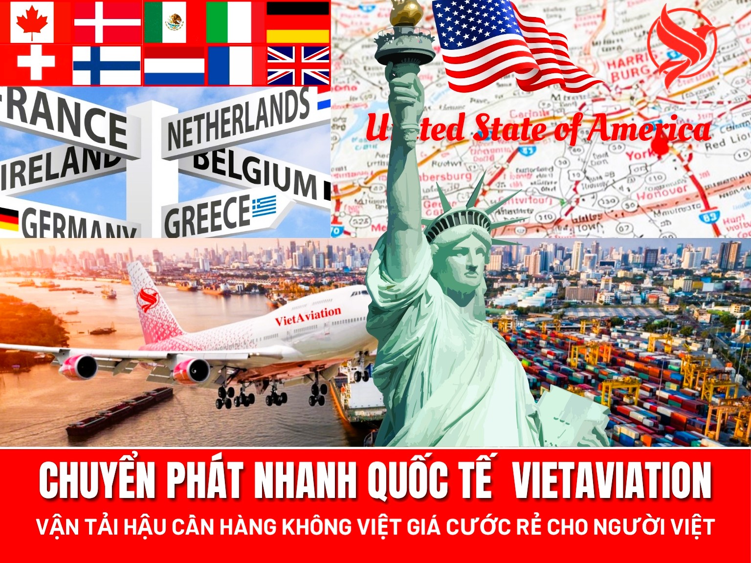 CHUYỂN PHÁT NHANH QUỐC TẾ VIETAVIATION. GỬI HÀNG ĐI NƯỚC NGOÀI
