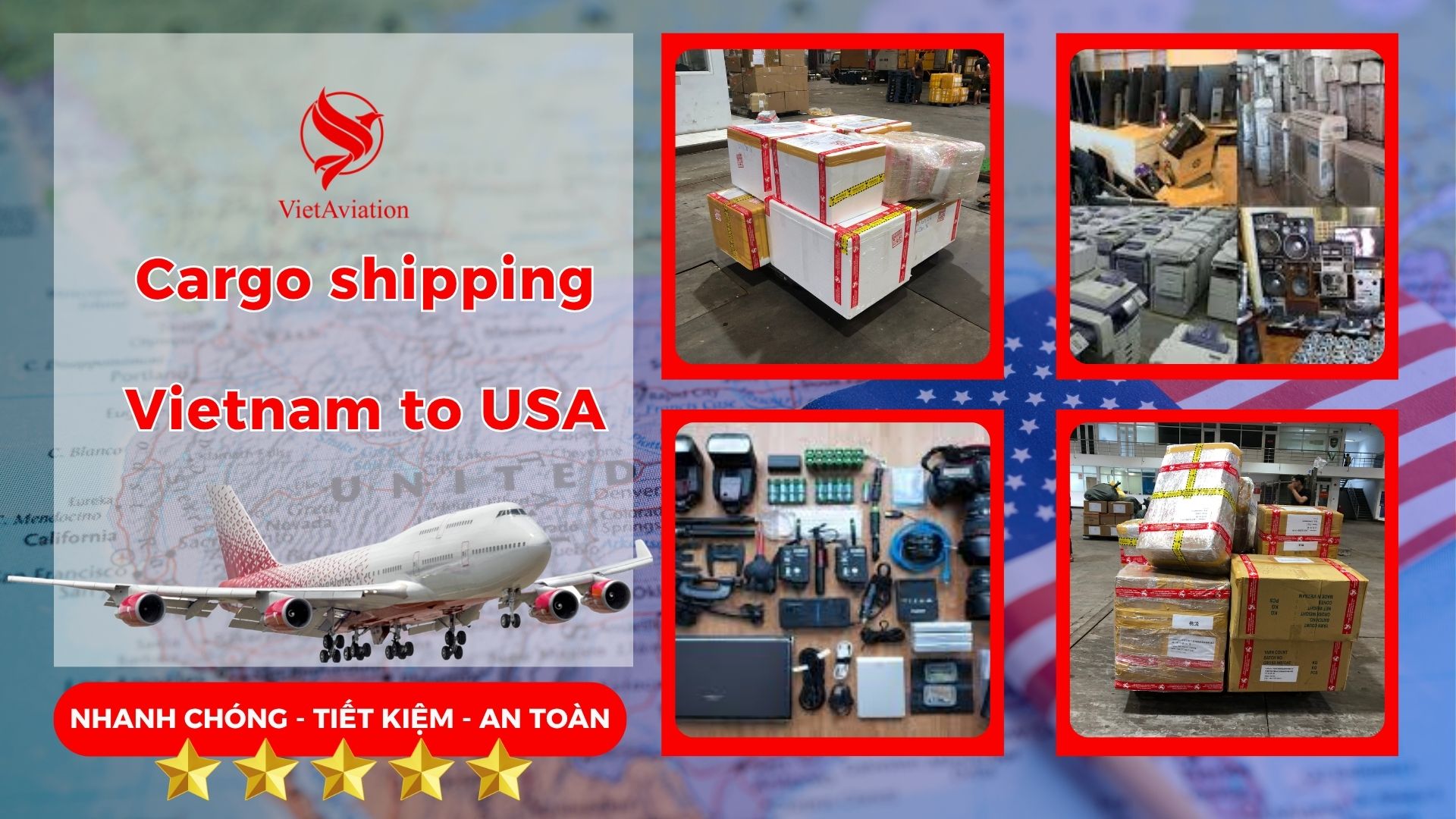 Cargo shipping Vietnam to USA